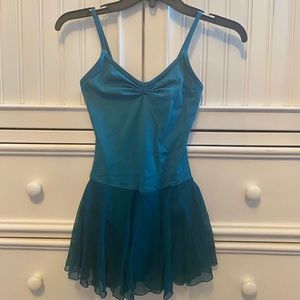 Natalie Dancewear | Teal Dance Leotard + Skirt